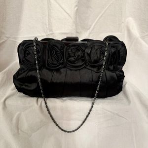 Black Rose Clutch